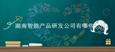 湖南智能產品研發公司